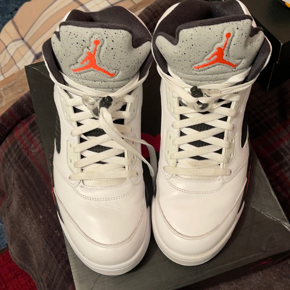 Jordan retro 5 poison green